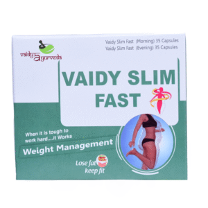 Vaidy Slim Fast – Ayurvedic Weight Management Capsules