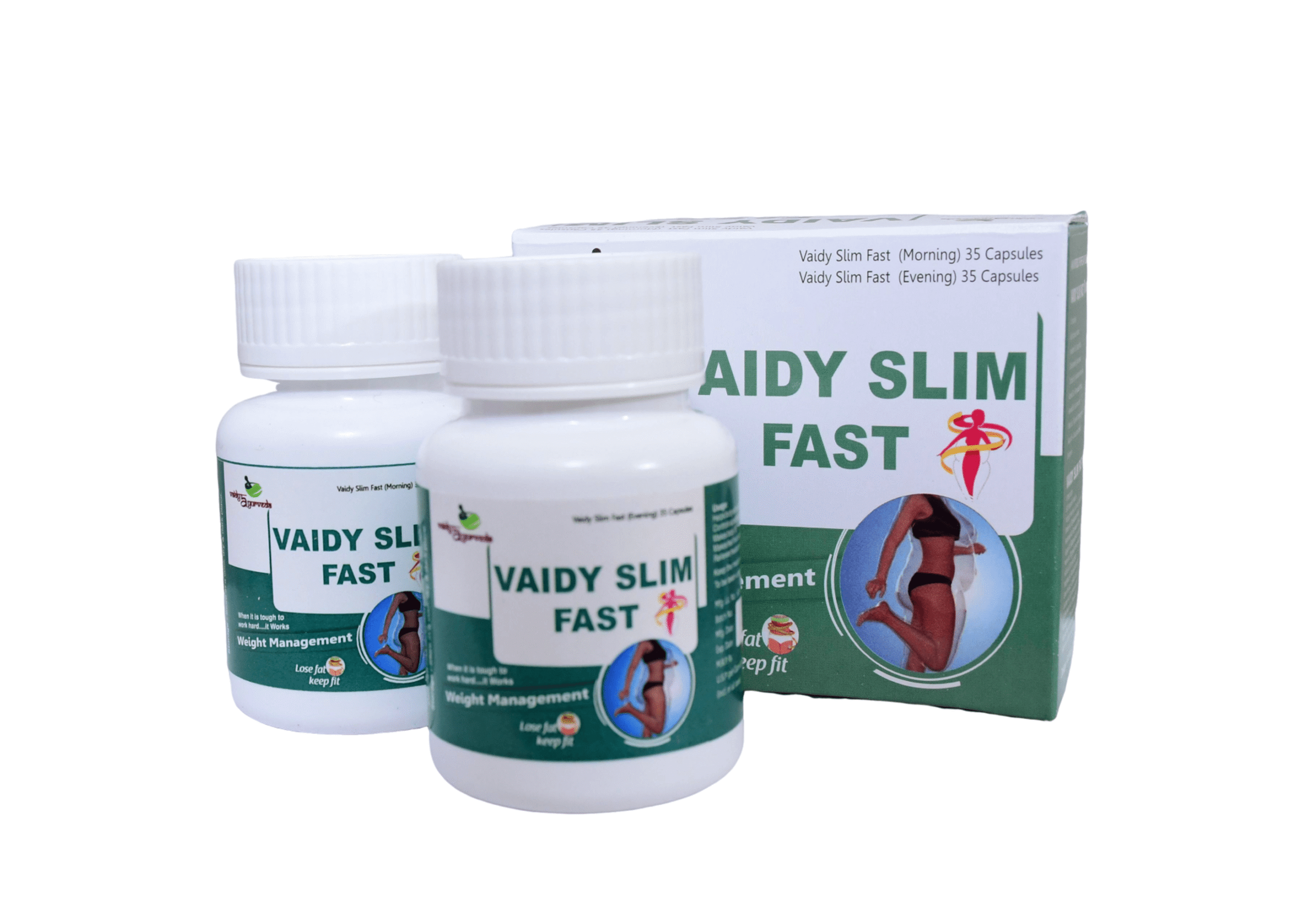 Vaidy Slim Fast – Ayurvedic Weight Management Capsules - Image 2