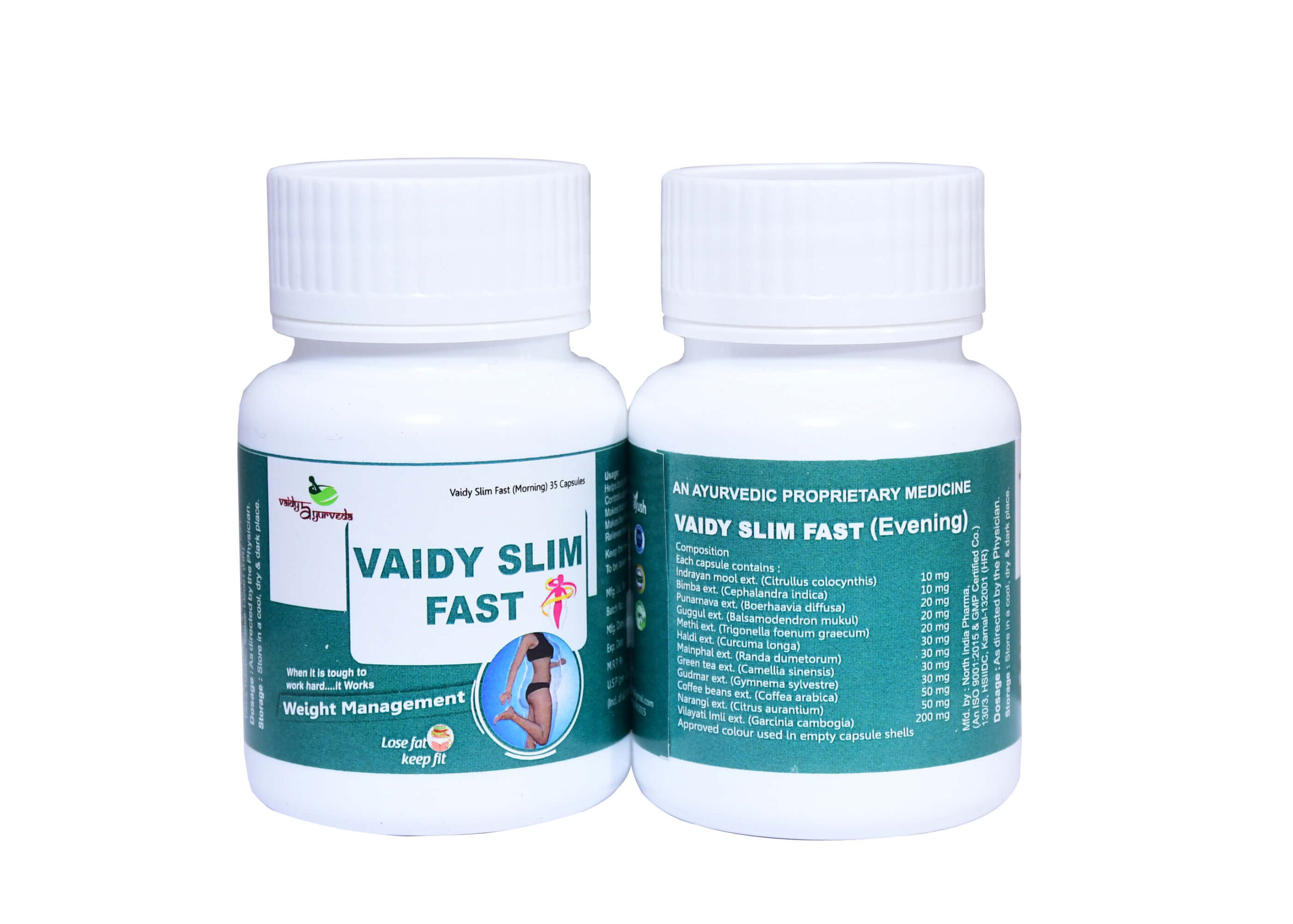 Vaidy Slim Fast – Ayurvedic Weight Management Capsules - Image 3